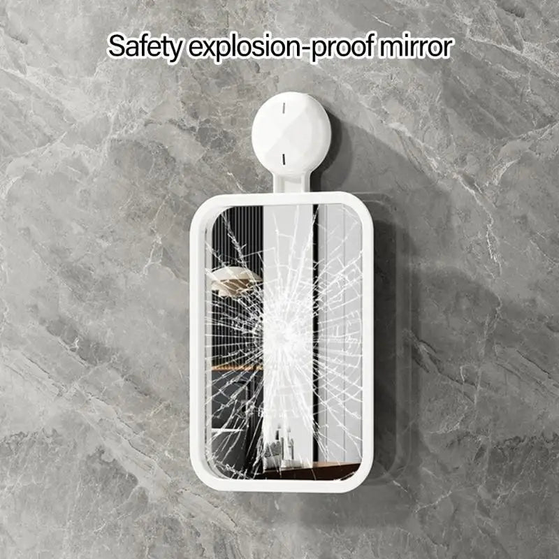 94PC Multipurpose Without Fog Bathroom Mirror Suction Cup Shaving Mirror Convenient for Shower and Bathroom Accessories